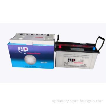 Factory Outlet! Dry Charged Car Battery N100 12V100ah